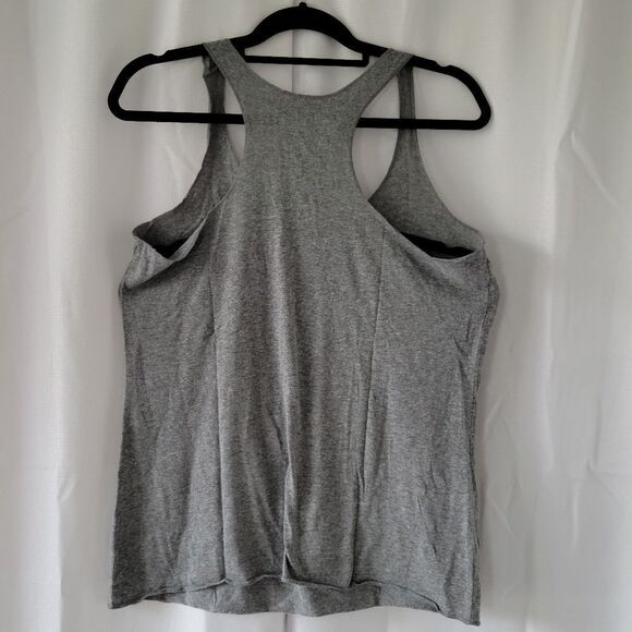 NWOT HuffleTuff Racerback Tank Top; L - Picture 4 of 5